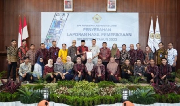 Pemkab Muaro Jambi Raih Penghargaan WTP 7 Kali Berturut-turut 