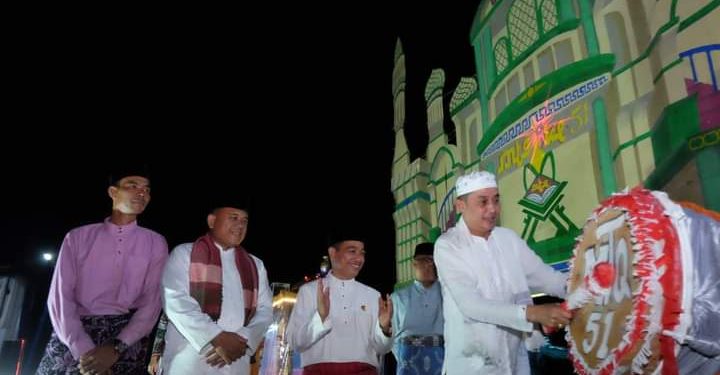 PJ Bupati Muaro Jambi Membuka MTQ ke- 51 Tingkat Kecamatan Kumpeh Tahun 2023