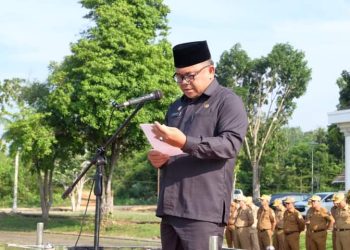 Jadi Irup Apel Gabungan, Sekda Budhi Tekankan Peningkatan Disiplin ASN