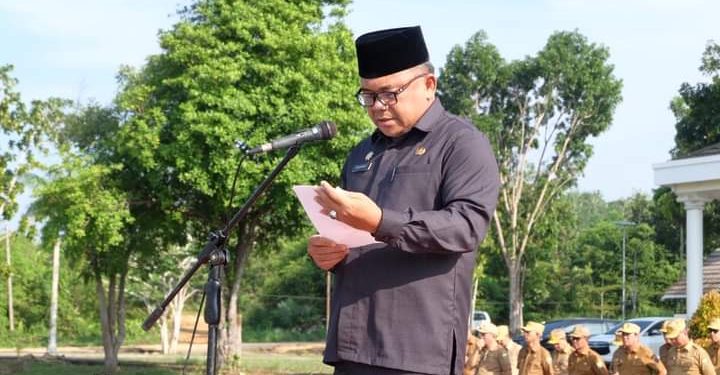 Jadi Irup Apel Gabungan, Sekda Budhi Tekankan Peningkatan Disiplin ASN