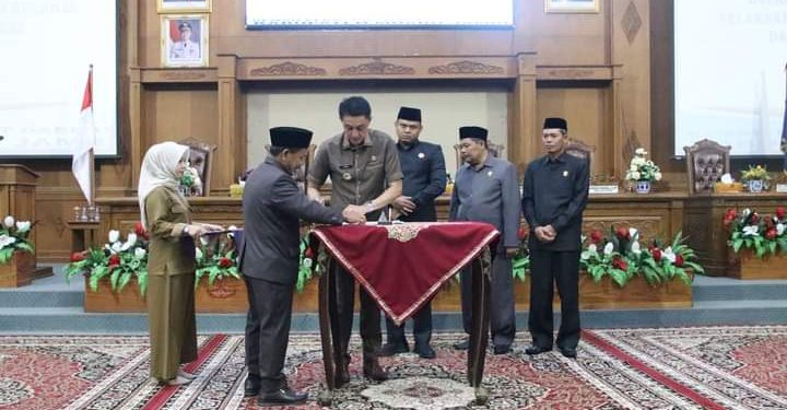 DPRD Muaro Jambi Gelar Paripurna Ranperda Pertanggungjawaban Pelaksanaan APBD Tahun 2022