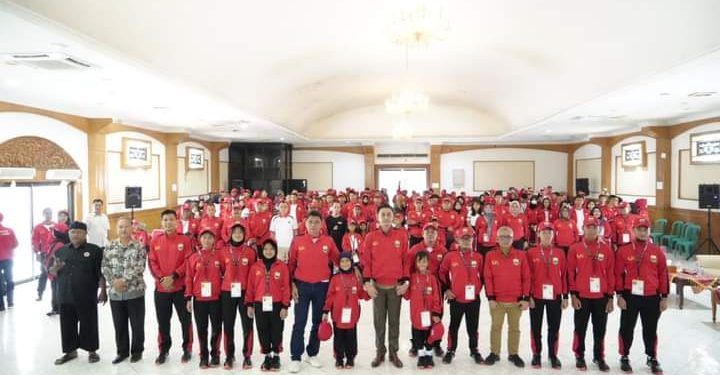 Kontingen Porprov ke- XXIII tahun 2023 Dilepas Oleh PJ Bupati Bachyuni