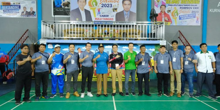 Wagub Abdullah Sani Buka Pertandingan Cabor Bulutangkis Porprov XXIII