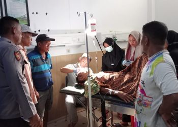 Beruang Ganas Serang Sopian Saat di Kebun Kelapa Sawit