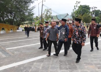 Wagub Abdullah Sani Tinjau Persiapan Lokasi MTQ Ke- 52 Tingkat Provinsi Jambi di Sarolangun 