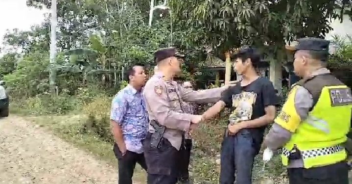 Gasak Mesin Pompa Air Warga, Pemulung Nakal Dicokok Polsek Mestong