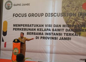 Gubernur Al Haris Minta Pengusaha Miliki Desain Perencanaan Kelapa Sawit Berkelanjutan