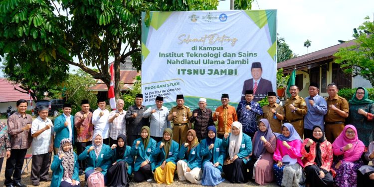 Wagub Sani Minta ITS-NU Jambi Jadi Mitra Pemerintah Cerdaskan Masyarakat