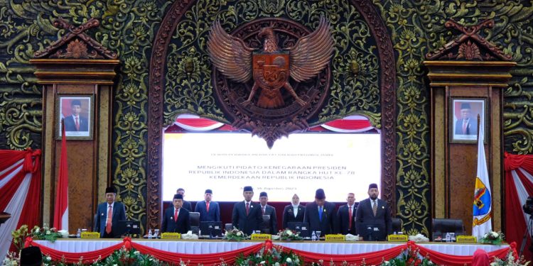 Terkait Pidato Kenegaraan 2023, Gubernur Al Haris: Pesan Presiden Jangan Sampai Mengganggu Pembangunan Daerah