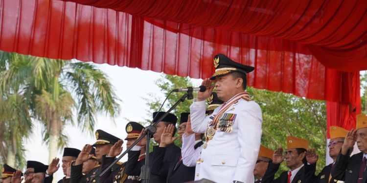 Gubernur Jambi Al Haris Pimpin Upacara HUT RI Ke- 78