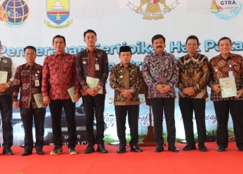 Gubernur Al Haris Laporkan Kondisi Pertanahan di Provinsi Jambi Kepada Menteri ATR/BPN RI 