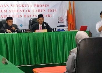 Sengketa Pemilu Bawaslu Batanghari Gelar Sidang Adjudikasi Partai PKN 