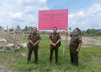 Kejari Batanghari Sita Aset Tanah Senilai 4 Miliar di Kumpeh Ulu 