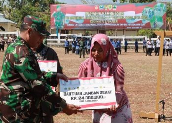 Wakil Bupati Sragen Buka TMMD Sengkuyung III