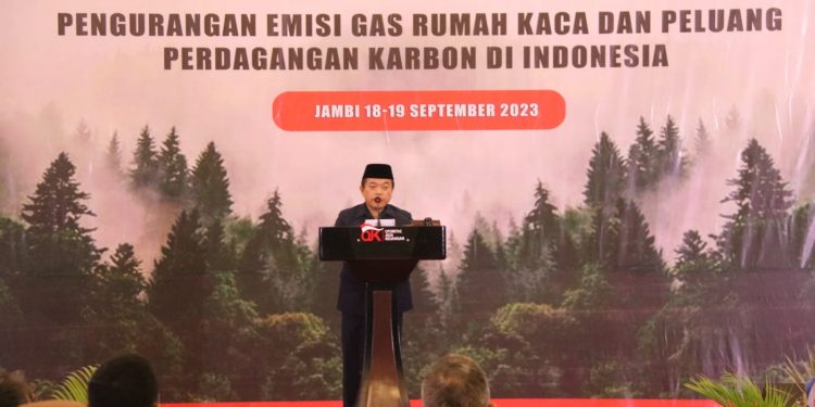 Gubernur Al Haris : Jambi Punya Karbon Yang Luar Biasa
