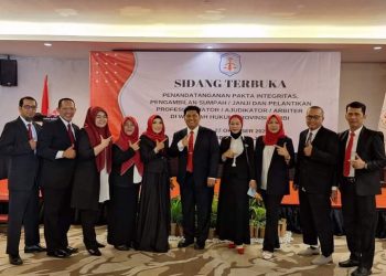 Rahmadhani Hidayat Dilantik Dewan Sengketa Indonesia Sebagai Mediator 