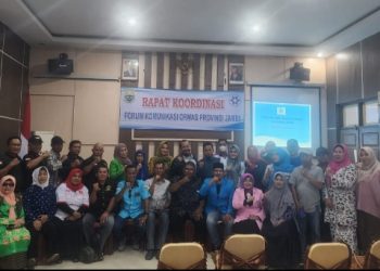 FORKOM Bahas Rakor 2024 ,Teguh: Kita Harus Berperan Terhadap Program Pemerintah 