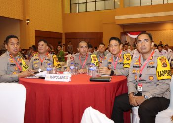 Kapolresta Jambi Hadiri Rakor Lintas Sektoral OMB Rangka Pengamanan Pemilu 2023-2024