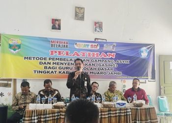 Bikin Siswa Pintar Matematika, Dinas Pendidikan Muaro Jambi Adakan Pelatihan Metode Gasing