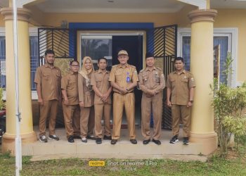 Camat Jaluko Suharyanto Pimpin Apel Pagi di Desa Pematang Gajah