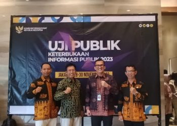 Kadis Kominfo Pimpin Presentasi Uji Publik Monev KIP Tahun 2023