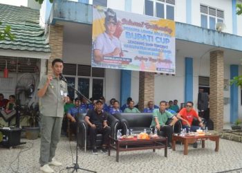 Bachyuni Deliansyah Hadiri Lomba Bola Voli Jenjang SMP Se Kabupaten Muaro Jambi