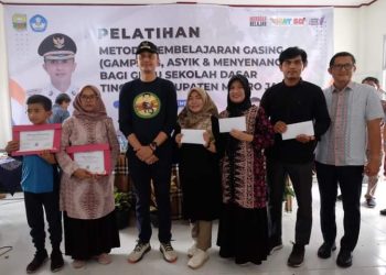 Pj Bupati Muaro Jambi Resmi Menutup Pelatihan Pembelajaran Matematika Metode Gasing 