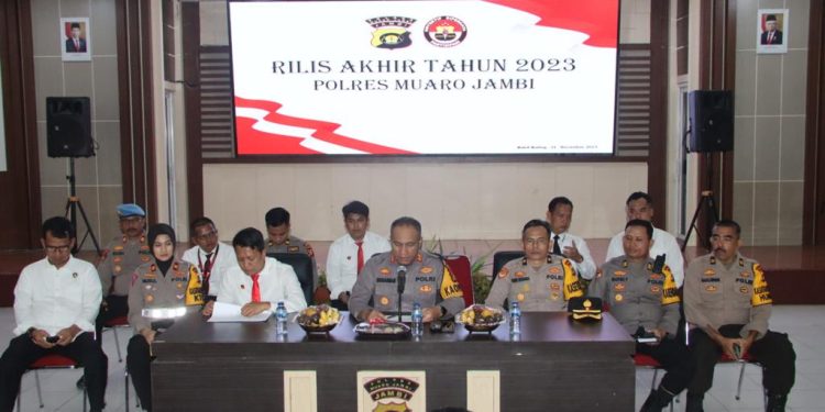 Tahun 2023, Kejahatan Konvensional Mendominasi di Wilayah Hukum Polres Muaro Jambi