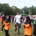 Penjabat Bupati Bachyuni Mengikuti Senam Sehat di Bahar Utara
