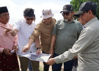 Sekda Sudirman Tinjau Stockpile dan Pembangunan Jalan Khusus PT SAS di Aurduri
