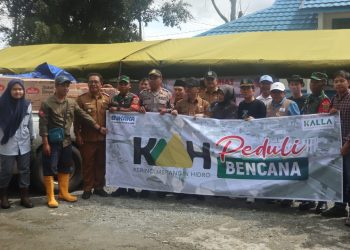 Peduli Bencana, PT. KMH Berikan Bantuan Bagi Masyarakat Terdampak Banjir