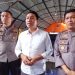 Kapolres AKBP Bambang Purwanto Dampingi Bupati Batanghari Tinjau Kesiapan Bantuan Pangan Korban Banjir 