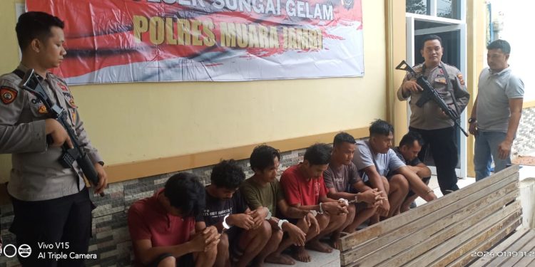 Ini 7 Daftar Nama Preman Pencuri Sawit yang Ditangkap Polsek Sungai Gelam, 3 Diantaranya Warga Sumsel