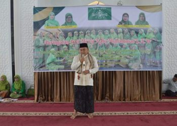 Sekda Budhi Hartono Hadiri isra’ Mi’raj dan Istighosah Bersama Muslimat NU Muaro Jambi 