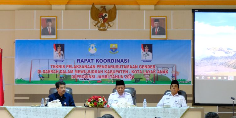 Wagub Sani: Rakortek Dapat Percepat Terwujudnya Kota Layak Anak di Provinsi Jambi