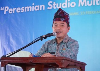 Gubernur Al Haris Resmikan Studio Multipurpose LPP RRI Jambi 
