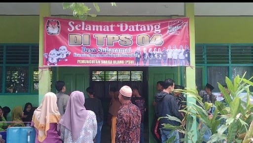 253 Warga Lakukan Pemungutan Suara Ulang di TPS 04 Suka Ramai