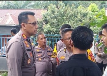 AKBP Bambang Purwanto Pantau Langsung Pelaksanaan PSU di Dua TPS