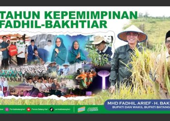 Tiga tahun Kemajuan Batanghari Ditangan Dingin Fadhil-Bakhtiar 