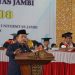 Hadir di Wisuda Unja, Gubernur Al Haris: Generasi Muda Harus Pandai Mencari Peluang