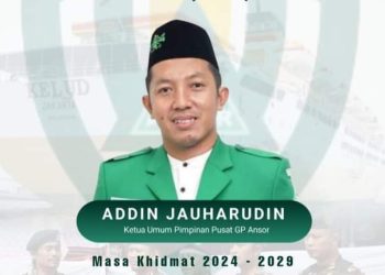Terpilih Sebagai Ketua Umum GP Ansor Menggantikan Yaqut Cholil, Ini Profil Addin Jauharudin