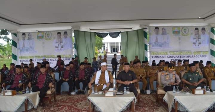 Pj Bupati Muaro Jambi Membuka Secara Resmi STQ Tingkat Kabupaten