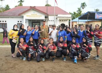 Apresiasi Kejuaraan Bola Voli, Bachyuni Harapkan Ada Atlet Nasional Asal Desa Betung