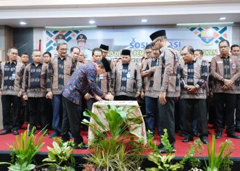 Gubernur Al Haris Buka Sosialisasi Penyusunan Grand Design Pembangunan Kependudukan 5 Pilar Tingkat Provinsi Jambi