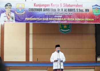 Hari Ke-5 Ramadhan 1445 H, Gubernur Al Haris Silaturahmi dan Buka Puasa bersama Masyarakat Sungai Penuh serta Teken beberapa MoU 