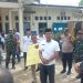 Sampaikan Aspirasi, Puluhan Massa Geruduk Kantor Camat Kumpeh Ulu 