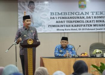 Pj Bupati Muarojambi Janji Naikan Honor Dai