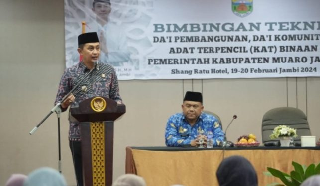 Pj Bupati Muarojambi Janji Naikan Honor Dai