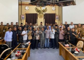Wakil Ketua DPRD Muaro Jambi Sambut Kunker Dewan Sungai Penuh 