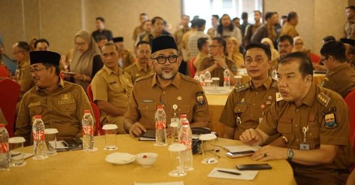 Pj Bupati Muarojambi Hadiri Rakor Kepala Daerah se-provinsi Jambi Bersama KPK